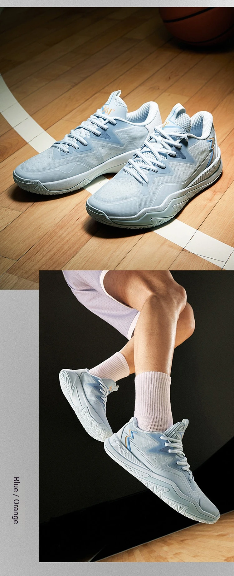 361 Degrees Flame Strike5 V2 Herren-Basketballschuhe Neue atmungsaktive, leichte, verschleißfeste, flexible Herren-Sneaker 672631117 – Detail 13
