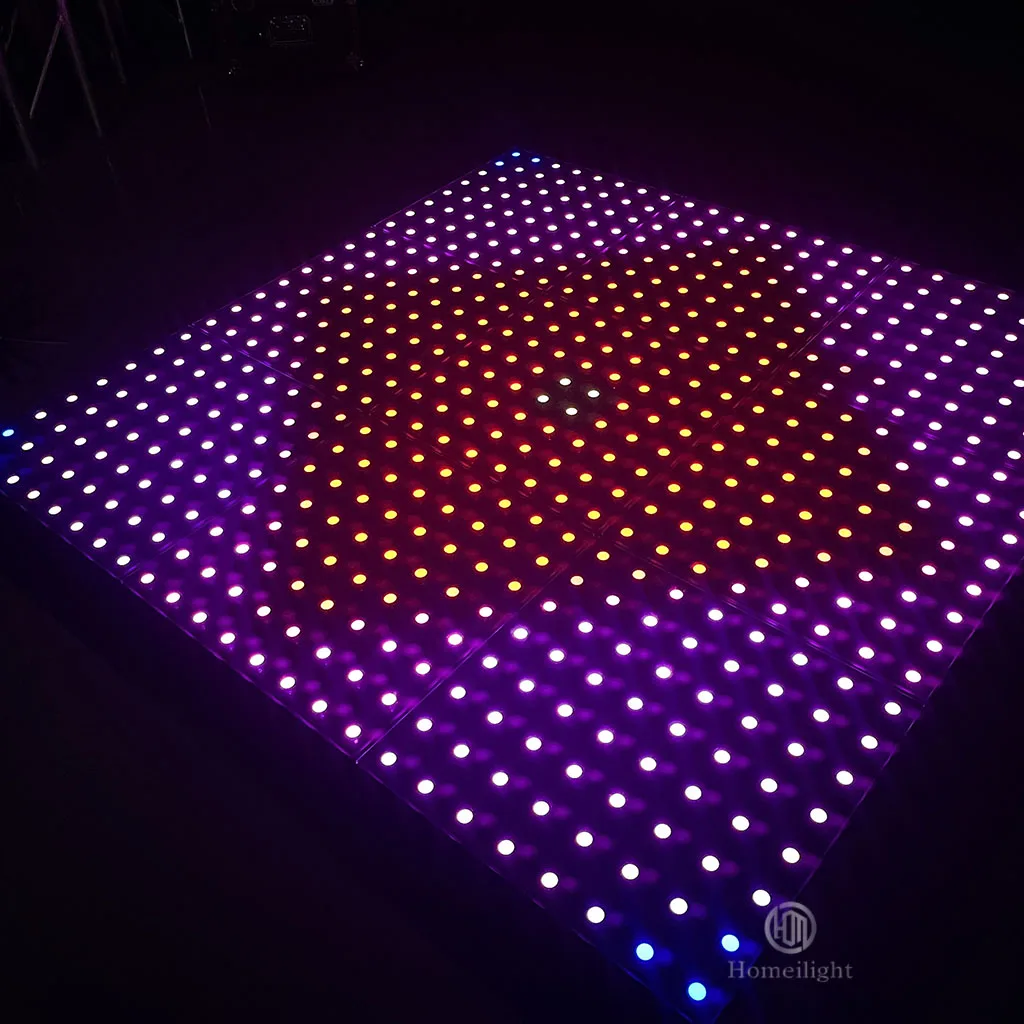 

Popular Waterproof High Quality Video Dance Floor for Wedding Decoration Party