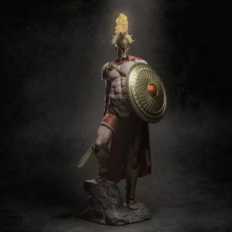 

Roman Berserker 1/24 Scale Full Resin Figure Model Kit Assemble Miniatures Unassembled Unpainted Collecting Hobby Toys Gifts