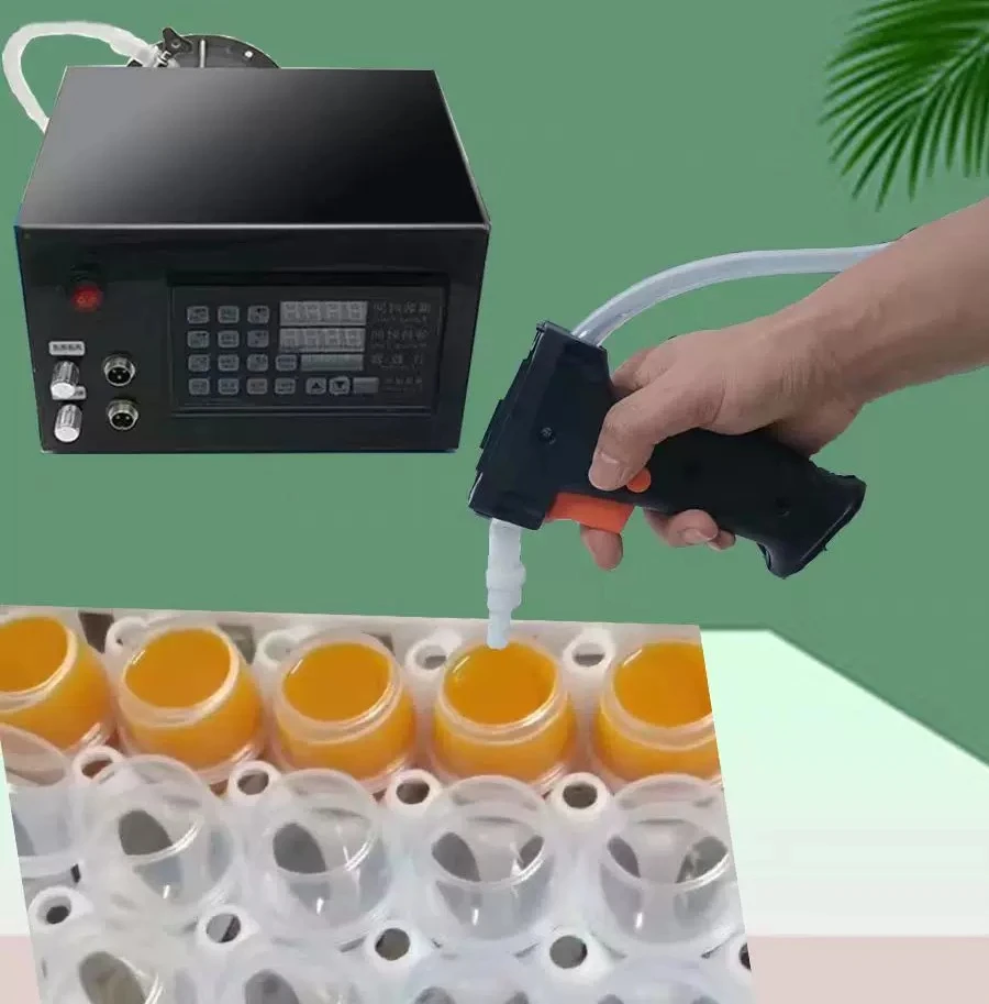 Liquid Filling Machine, Handheld Mobile Packaging Machine, Soup, Peanut Butter, Soap Liquid, Milk, Candle Oil, Fertilizer Liquid