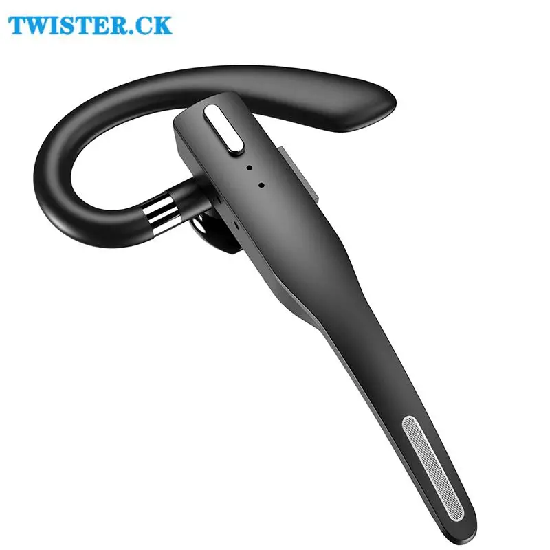 YYK-525 Wireless Bluetooth-compatible 5.1 Earphone Noise Reduction Business Hanging Ear Handsfree Sports Waterproof Headphones