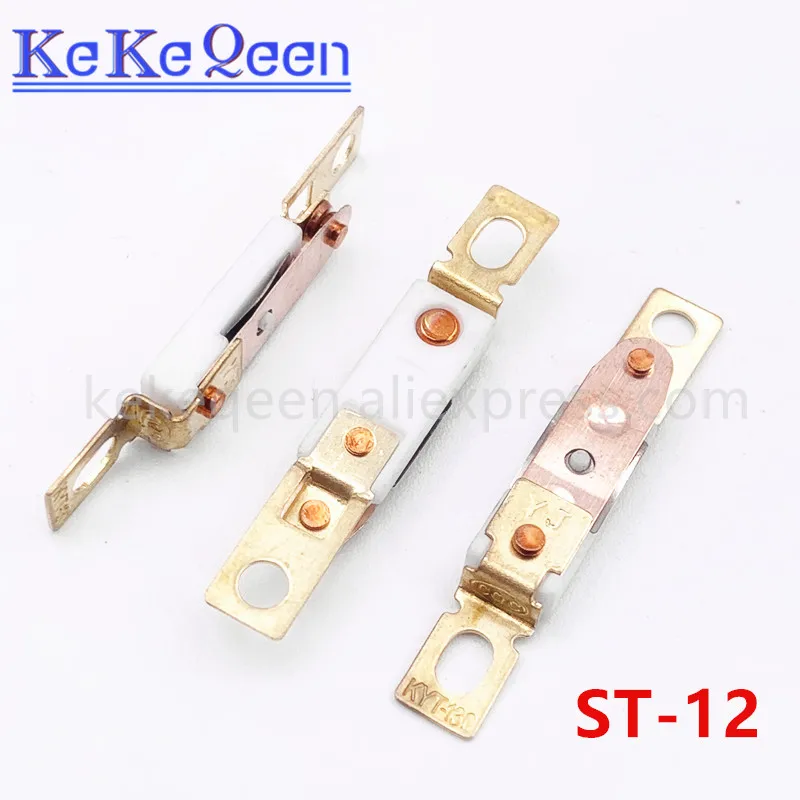 5PCS ST-12 Hair dryer Temperature Switch Thermostat Normally closed 70/80/85/90/95/100/105/110/115/120/125/130/135/140/145/150C