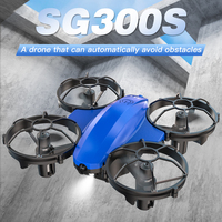 SG300S360 ° obstacle avoidance one-click takeoff drone air pressure altitude maintenance LED light quadcopter children aircraft