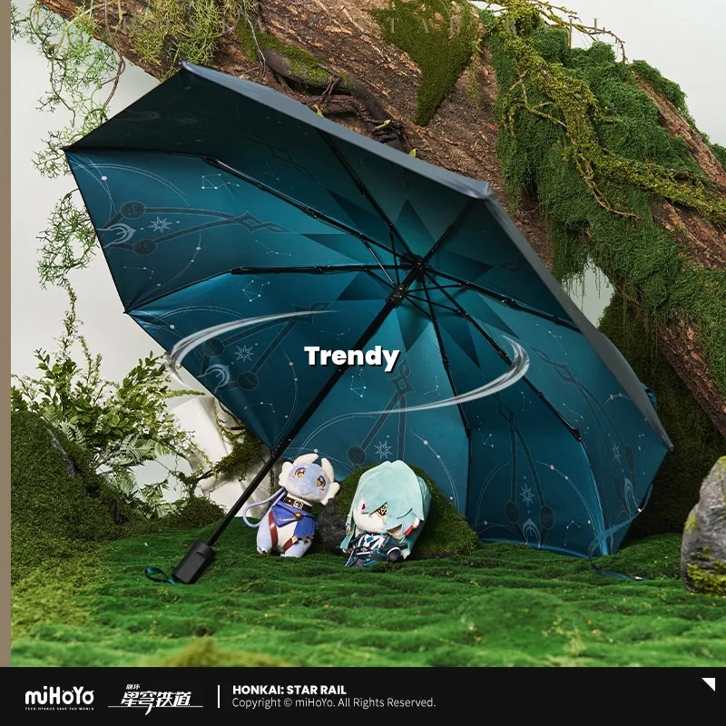 

【In Stock Original 】Anaxagoras mIHOYO Honkai Star Rail Folding Umbrella, Anaxa Themed Impression Series, Halloween Cosplay Gift.