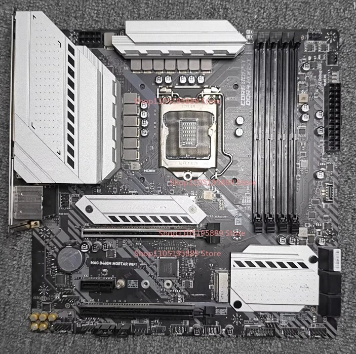 

Материнская плата MSI MAG B460M MORTAR WIFI, поддержка процессоров Intel 10-го поколения, память DDR4, форм-фактор M-ATX