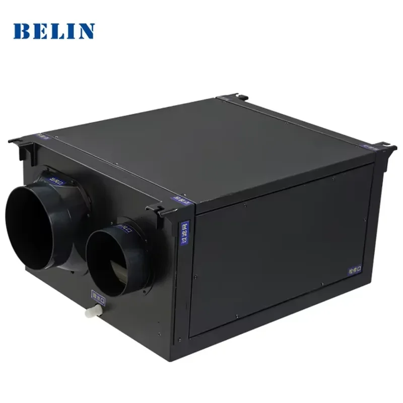 60L Day Ceiling Dehumidifier Indoor Moisture Remover Home Basement Dampness Control Air Dryer for Residential House Use
