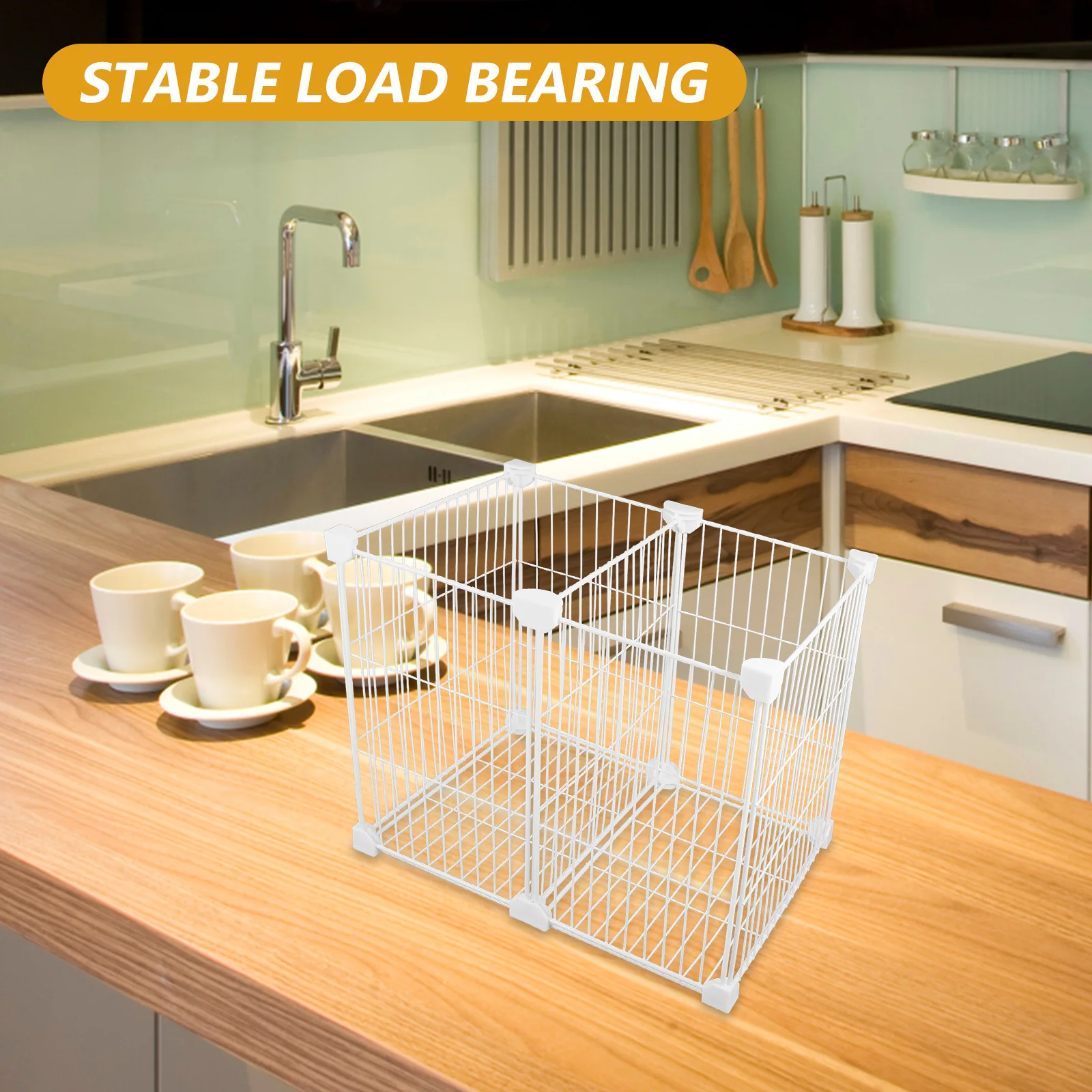 

1 set 1 Set Upright Freezer Basket Metal Wire Storage Bin For Chest Freezer Organization Vegetable Fruit Snack Organizer Pantry