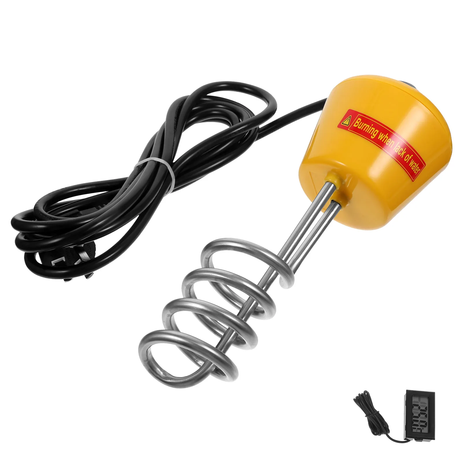

3000W Professional Heating Rod Fast Hot Bathtub Water Heater Inflatable Pool Floating Thermometer Safe Reliable Design Lasting