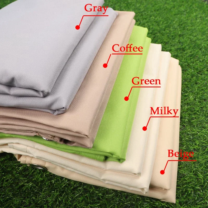 Width 2~4m Outdoor Telescopic Awning with Installation kit Summer Rainproof Sun Shade Sail Pergolas Retractable Sunshade Net
