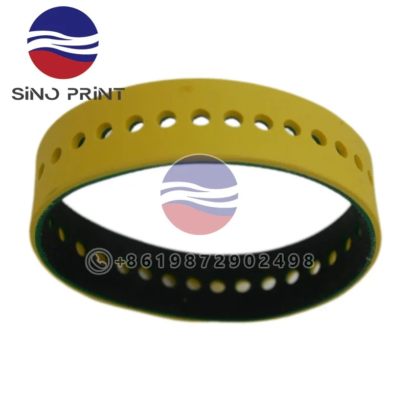 

M2.015.878 Yellow Suction Tape For Heidelberg XL75 CD74 SM102 Suction Slow Down Belt Loose Accessory Printing Machine Parts