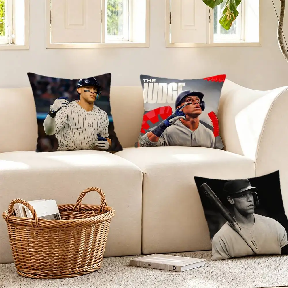 A-Aaron J-Judge Pillow Case Cushion Cover Throw Pillow Case For Car Sofa