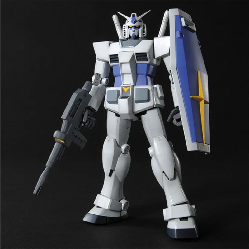 Bandai – Kit de modèles Gundam authentiques, figurine d'anime MG 1/100 G3 RX-78-3 Ver 2.0, Collection Gunpla, jouets d'action pour enfants