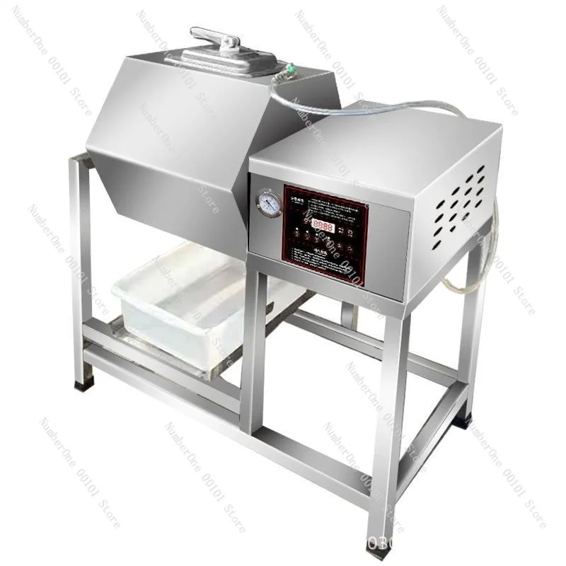 Commercial Vacuum Meat Marinator Tumbler Machine Intelligent Mixing Mixer Large Capacity Automatic Pickling Equipment for Fried