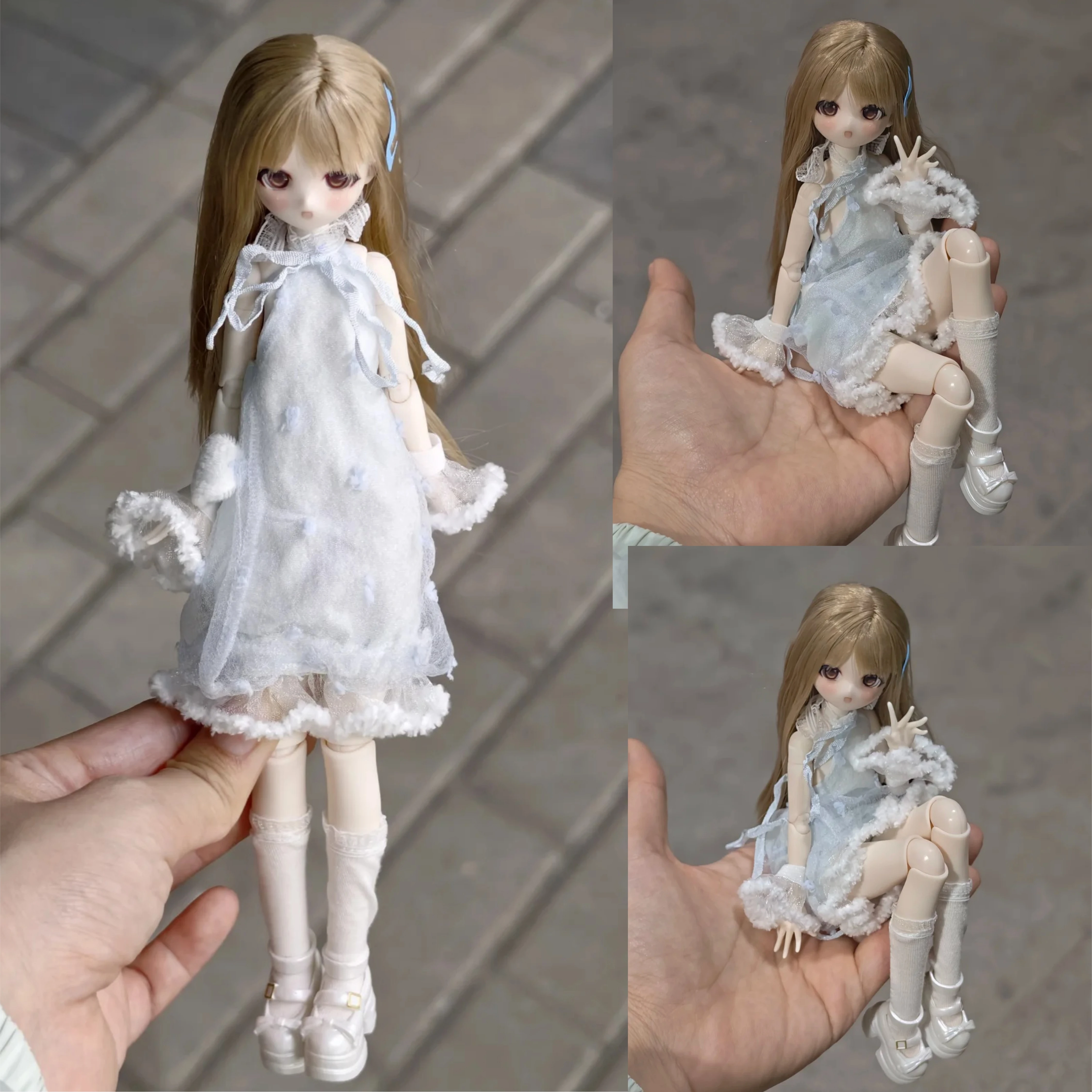 1/6 Special Sixth Scale MJD Plain Doll Body In Stock Compatible Magic Night Head S-Hook Neck Support Fits Azone OB22 GSC Doll