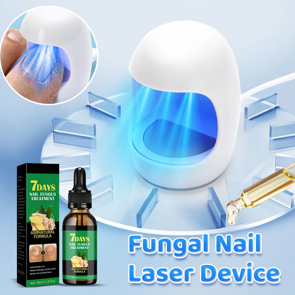 Laser Toenail Nail Fungus Treatment Repair Fingernail Laser Device Toenail for Foot Nail Fungus Essential Oil Onychomycosis Care