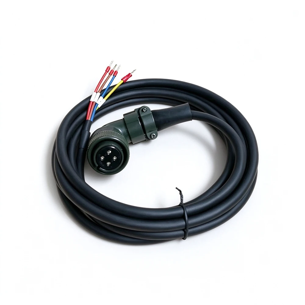 SGMGH-13ACA61 Yaskawa Servo Motor Power Cable 1KW  High-power 4-core Power Line
