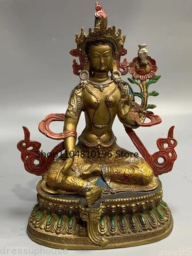 Collected Ancient Old Exquisite Pure Copper Buddha Bodhisattva Copper Ware