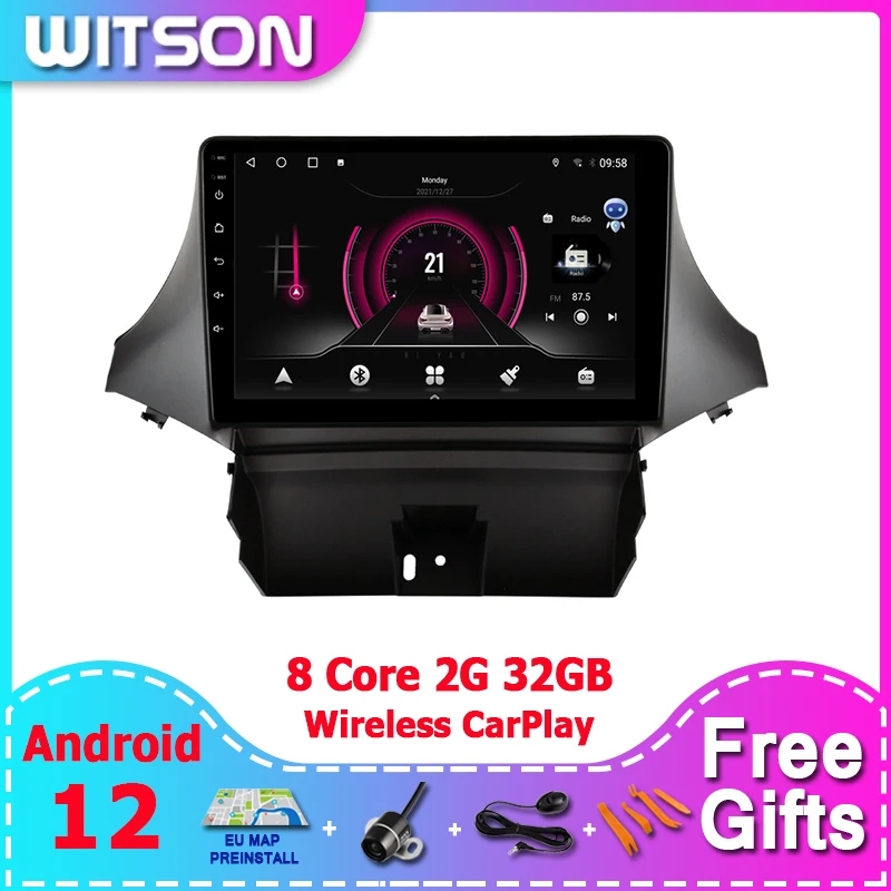 WITSON 9'' Android 12 Car Multimedia For CHEVROLET ORLANDO 2011 2012 2013 2014 2015 Car Radio Auto GPS Navigation Auto Stere