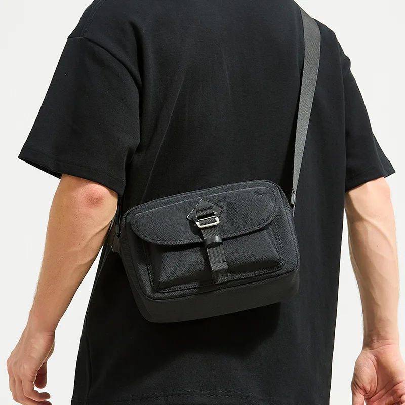 Japanese Style Crossbody Bag Men Simple Casual Men's Crossbody Bags Large Capacity Shoulder Bag For Mens Commuter Sling Bag