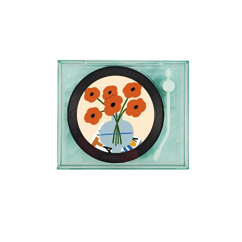 

X08 mountain box bluetooth speaker water ripple white noise projection light gift