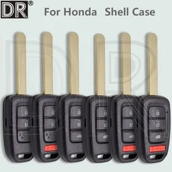 DR Replacement Car Remote Key Shell Case Support HLIK6-1T HLIK6-1TA For Honda Accord Civic CRV CR-V City Fit XRV 2013+