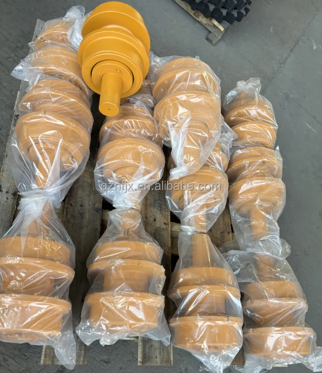Steel Forged Bulldozer Parts Carrier Roller D31