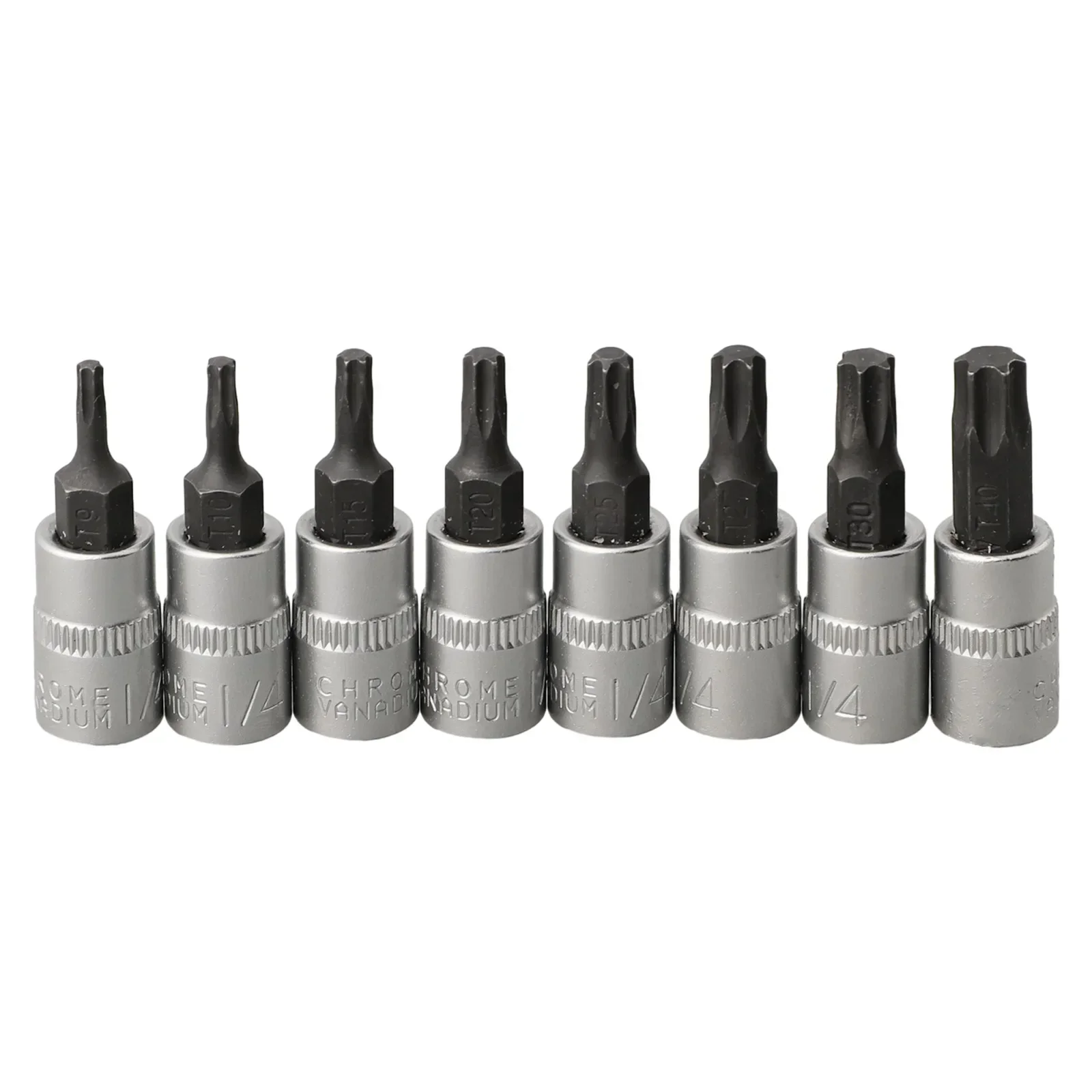 1-teilige Torx-Bit-Buchsen 1/4-Zoll-Treiber-Sternbit t8/10/15/20/25/27/30/40 Schraubendreher-Bit für Werks reparatur werkstätten