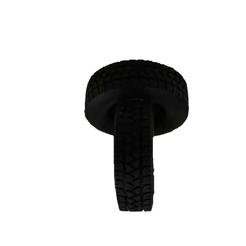 LESU Model 1/16 Truck Tractor Diy German Bruder Tire Rc Accessories Model 60001 Road Front Wide Tire Skin Rc Accessories
