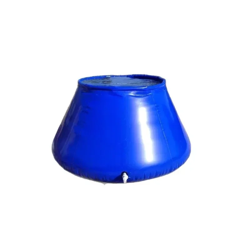 Large-capacity thickened soft water storage tank, fire water bag portable and foldable