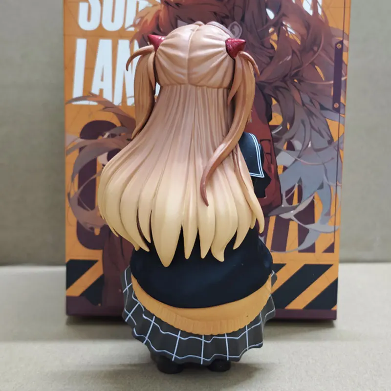 EVA アニメフィギュア 惣流・アスカ・ラングレー アクションフィギュア アカデミックスタイル GK アニメガール デスクトップオーナメント PVC スタチュー コレクタブルモデル おもちゃ ギフト