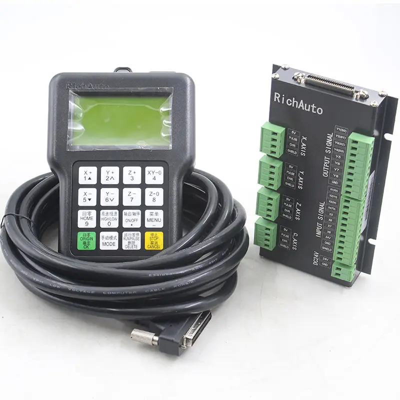 Pantalla A11e Dsp, mango Richauto, accesorios para máquina de grabado, mango DSP, mango de Control de enlace de 3 ejes