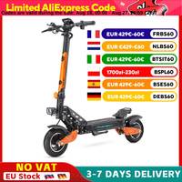 HALO KNIGHT T102 Professional Electric Scooters Free Shipping 52V 1200W 21Ah E Scooter 50KM/H E-Scooter Folding Adults Scooter