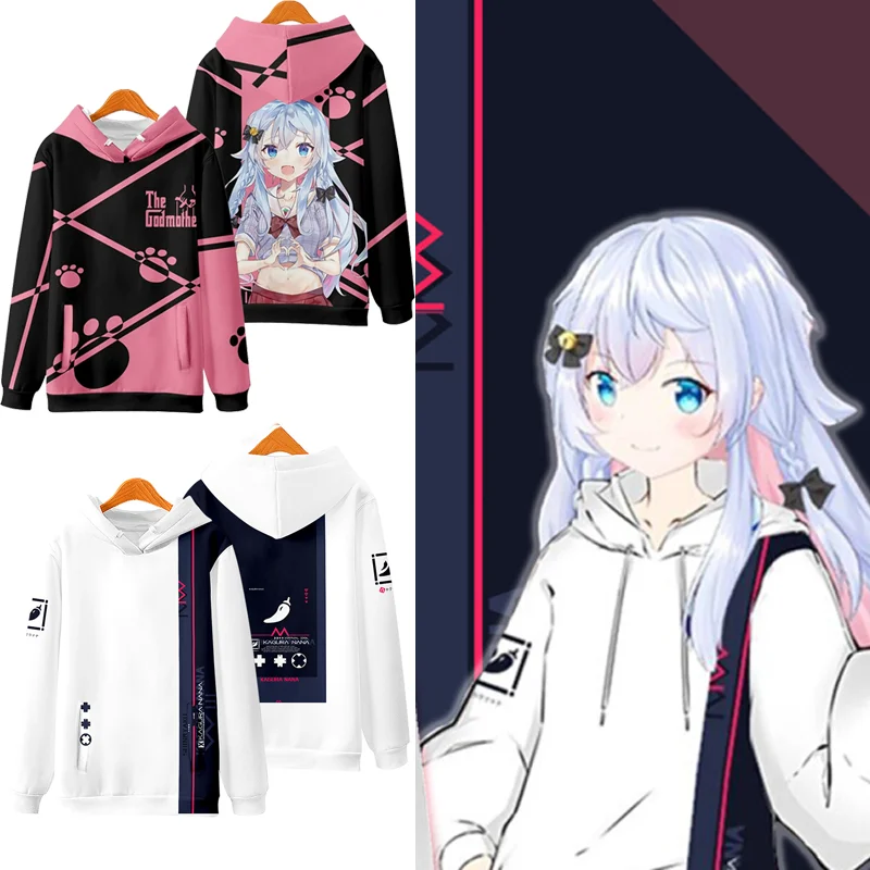 

Kagura Nana Game Honkai Impact 3rd толстовки для ролевых игр с 3D принтом аниме толстовки повседневные мужские и женские пуловеры спортивный костюм большого размера