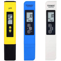 PH Meter & TDS Meter Handheld EC&TDS Meter 0-9990PPM Water Quality Tester LCD Water Purity PPM Aquarium Filter for Pool Water