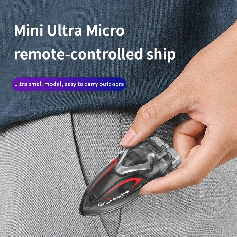

Rc Boats Mini Remote Control Boat with Dual Motors Rechargeable Long Endurance Battle Boat Electric Parent-child Interactive Toy
