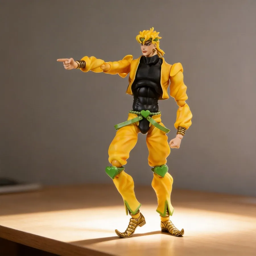 

Фигурка аниме-персонажа Дио Брандо из «Невероятных приключений ДжоДжо», 25 см | Коллекционная фигурка-игрушка для фанатов, украшение для рабочего стола