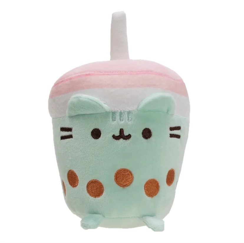 HOT 15CM Plüschtier Kawaii Engel-Katze Cartoon Plüsch-Stofftier Kartoffelchip-Eiscreme-Pizza-Katze Geschenke Geburtstag
