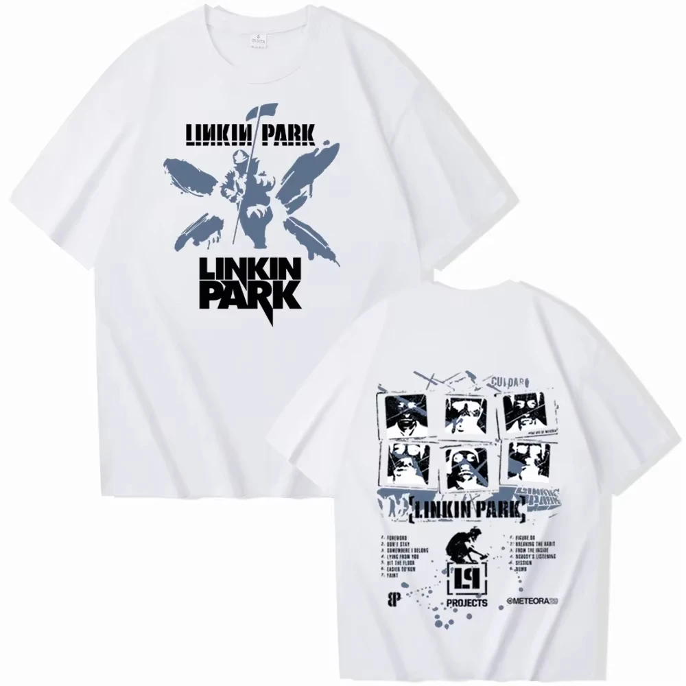 

Linkin-Park T-shirt Women Harajuku O-neck Summer Casual Shirt Fans Gift One Piece Oversized T Shirt My Body My Choice