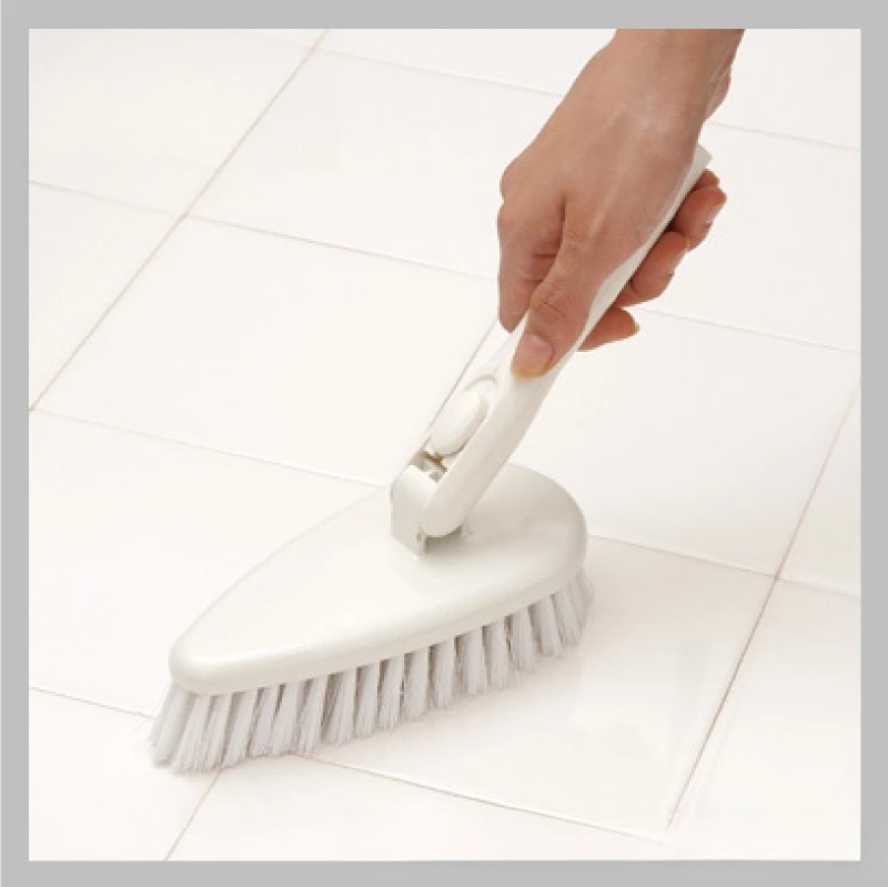 Multi-Purpose Cleaning Brush Set: Tile Grout Brush, Triangular Floor Scrubber & Bathroom Brush for Wooden/Tiled Floors