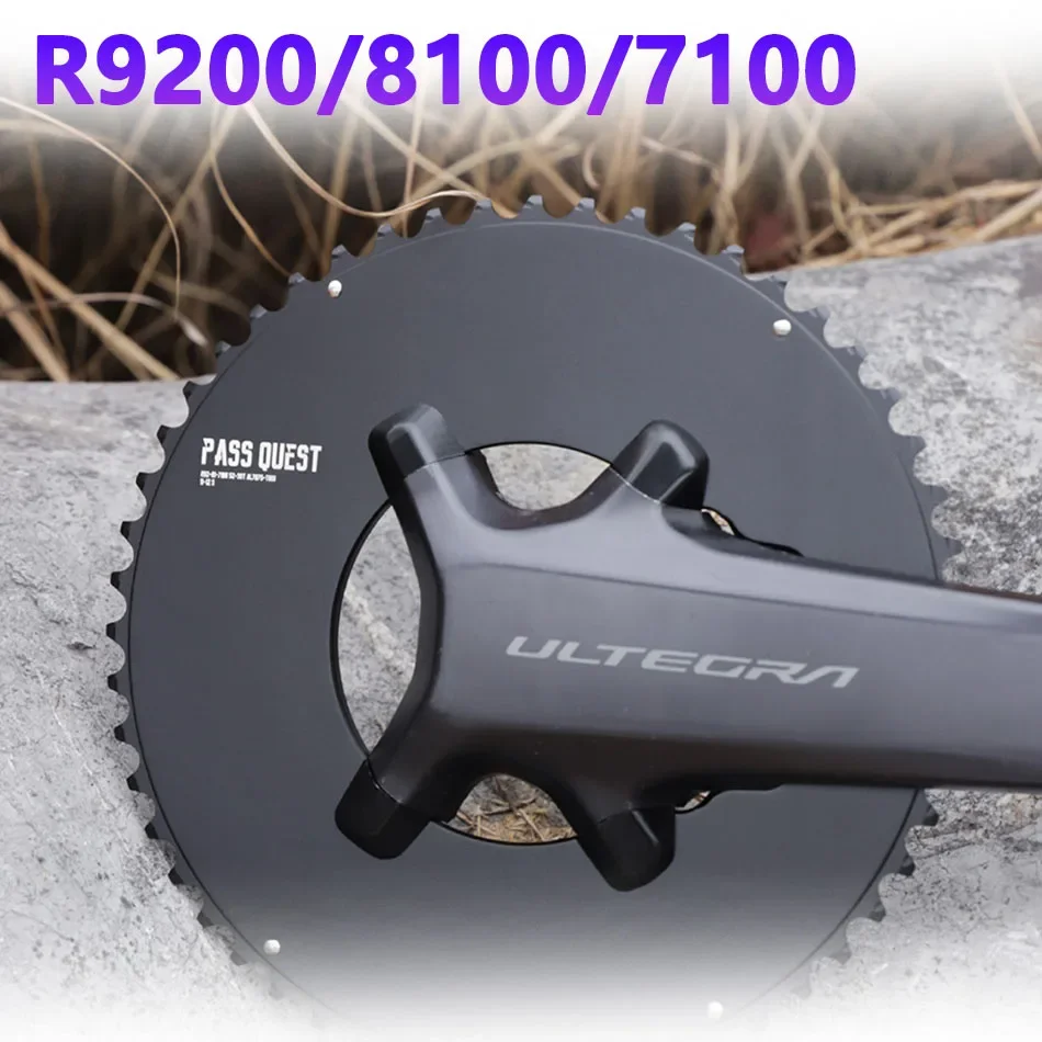 

PASS QUEST SHIMAN0 Dura Ace 9200 Ultegra R8100 105 R7100 110bcd 4 болта аэрозольная двойная дорожная звездочка 48-35T 53-39T 56-42T крышка болта