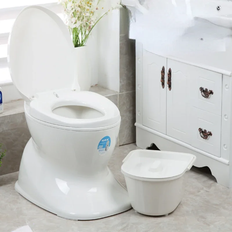 Toilet Chair Elderly Toilet Mobile Toilet Household Portable Elderly Pregnant Women Toilet Squat Toilet To Sit Bench