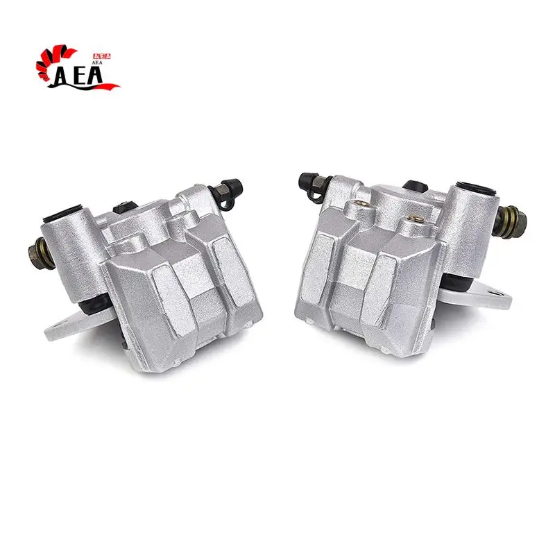 

AEA0-Front Right & Left Brake Caliper With Pads For Yamaha Banshee 350 Grizzly 350 400 450 Big Bear 250 350 450 Blaster 200