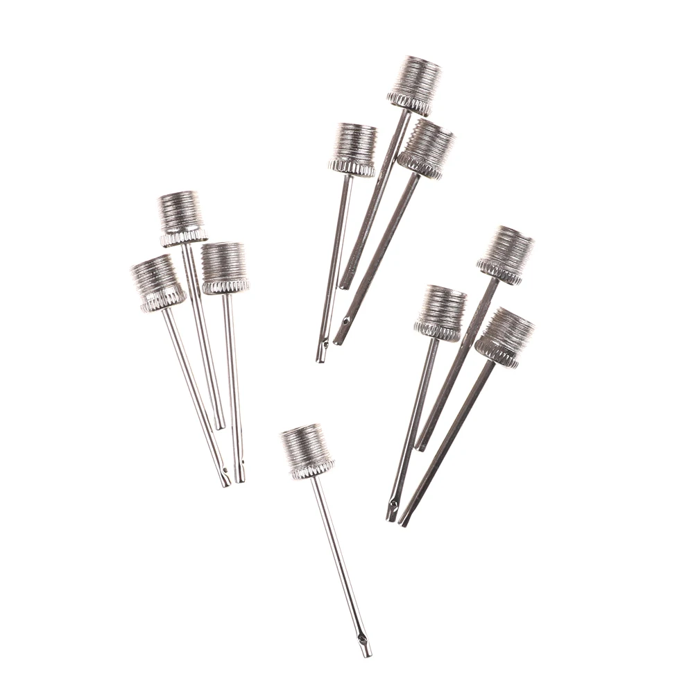 HUA HUA 10個入り インフレーターニードルピンノズル バスケットボール サッカーボール エアポンプ部品