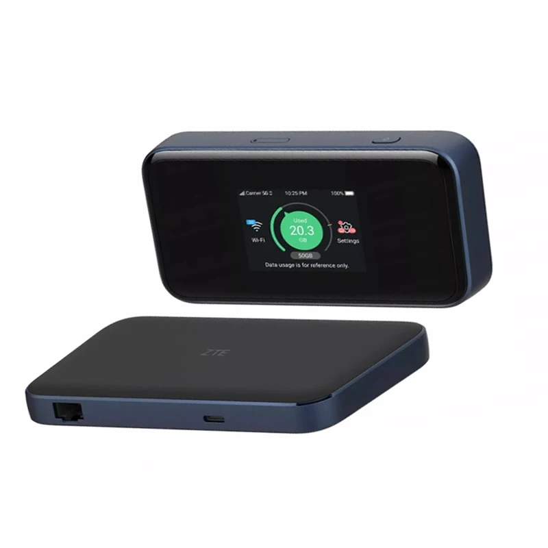 Original ZTE 5G Router Portable WiFi MU5002 Sub-6 5G Mobile WiFi 1800 Mbps CAT22 Mobile Hotspot 5G Router With Sim Card Slot