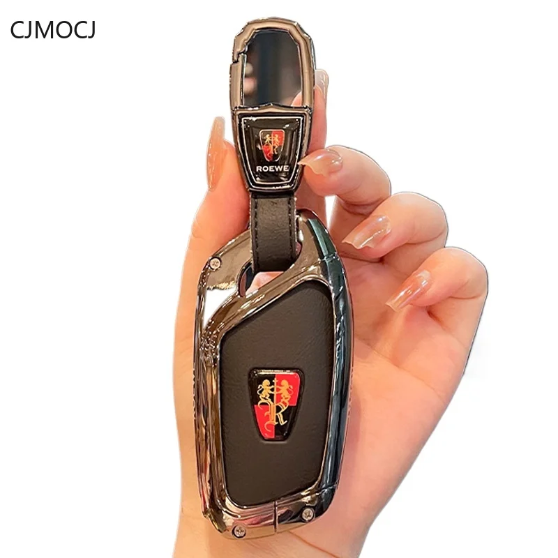 

Premium Zinc Alloy Key Cover Case for Roewe D6/M7/i5/i6/D7/D5X/RX5/Clever/RX8/Longmao/RX3 - Protective Key Fob Shell Keychain
