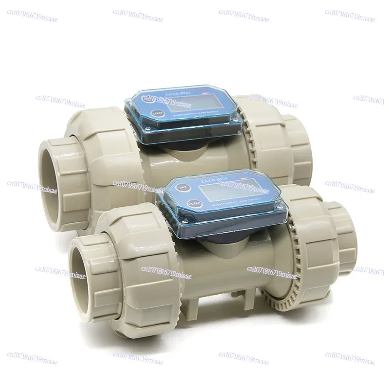 PPH High Temperature and Corrosion Resistance Water Flow Sensor Large Flow Farmland Irrigation Water Treatment