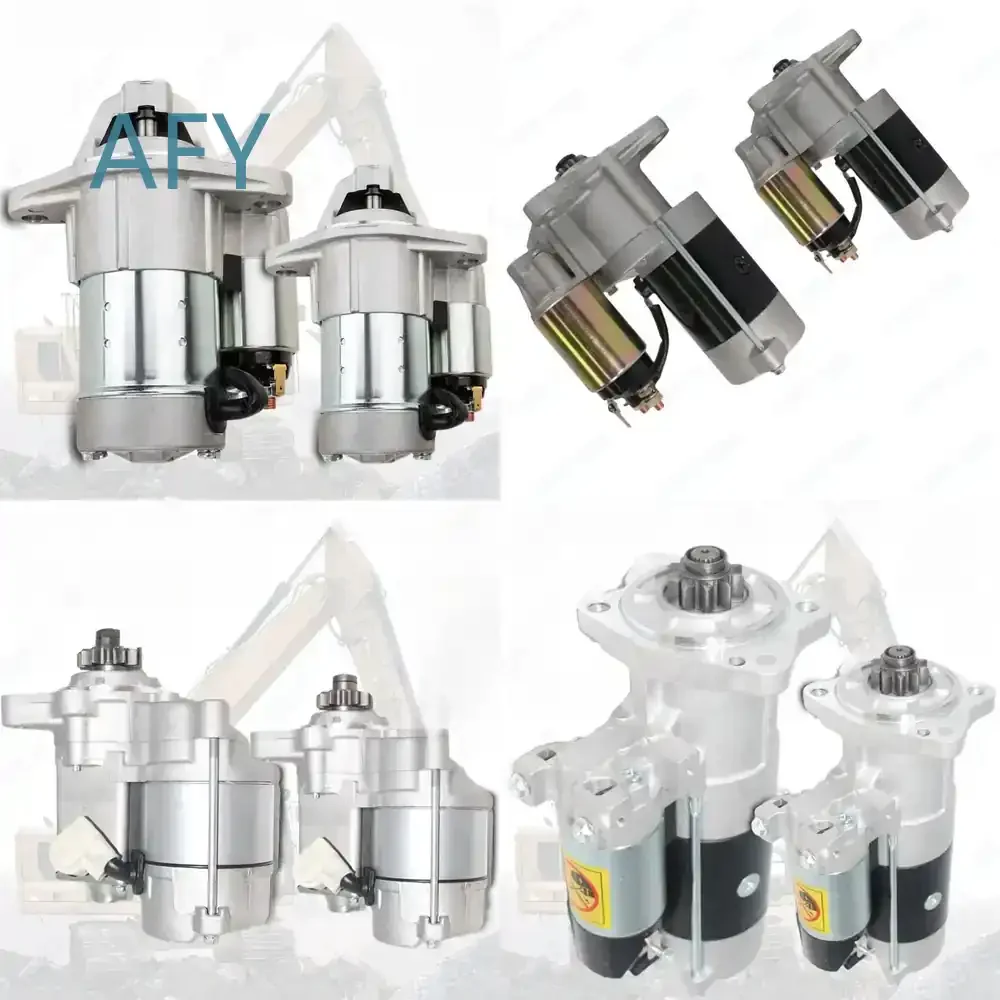 Starter Motor for Excavator E70B 4D32 M002T64271 M002T64272 859096 heavy duty construction machinery replacement part engine