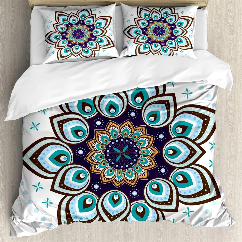 

A big flower 3Pcs Bedding Sets 3D Digital Printing Custom Quilt Duvet Cover Set Home Queen King Quilt Pillowcase