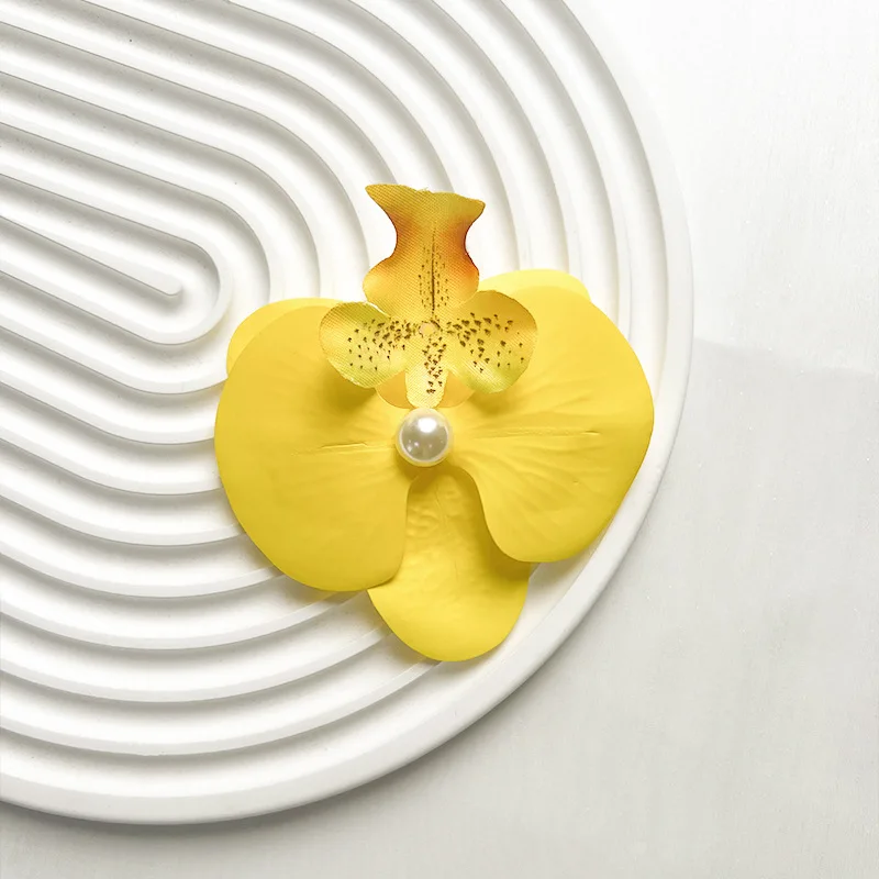 Butterfly Orchid Simulation Flower Hair Clip, Chic Design