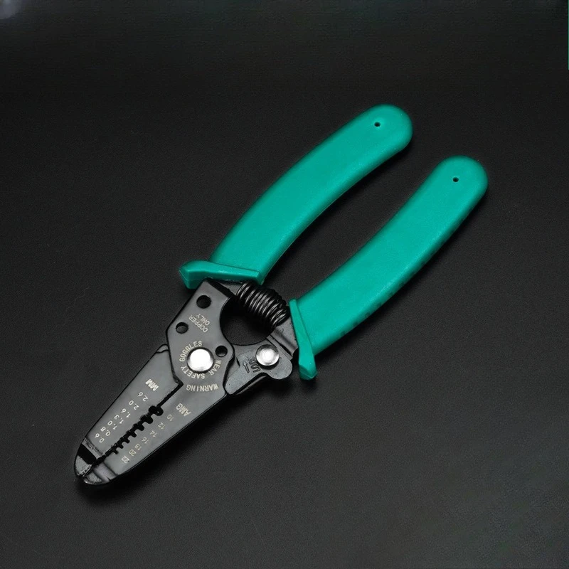 

1Pc Multi-Purpose Wire Stripper Pliers Cable Wire Stripper Alloy Steel Automatic Wire Stripper of Hand Tools